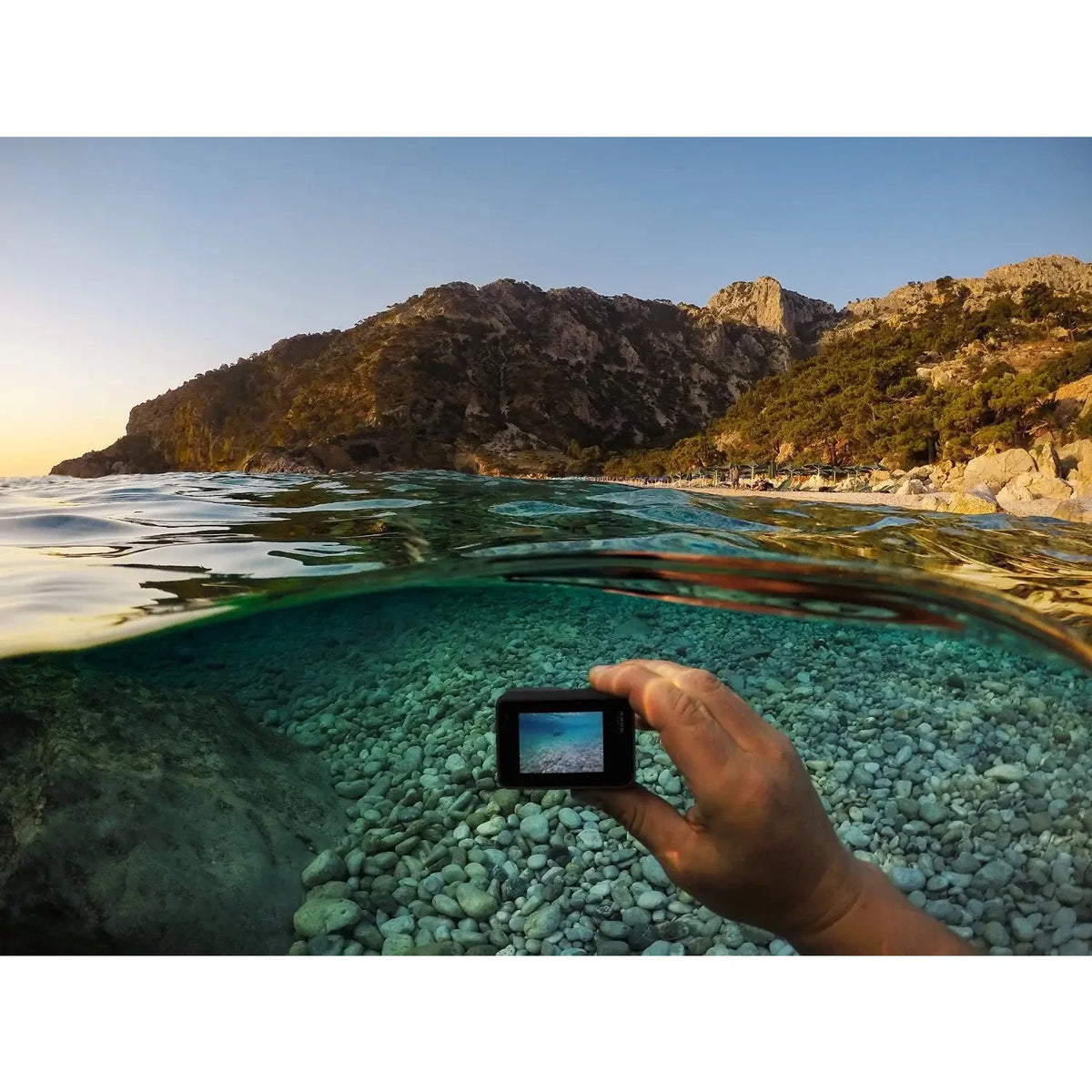 4K Waterproof Action Camera Bundle with 35-in-1 Accessories Kit C399599
