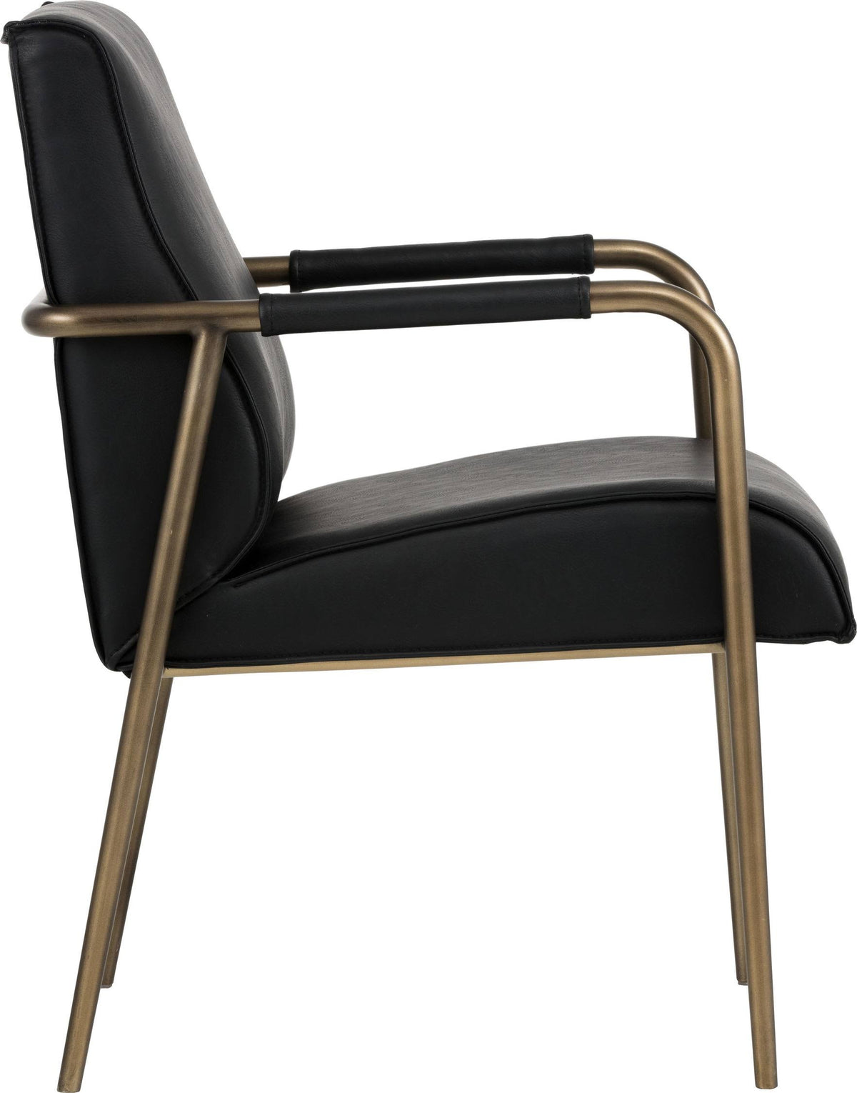 Vintage Black Armchair Q633348