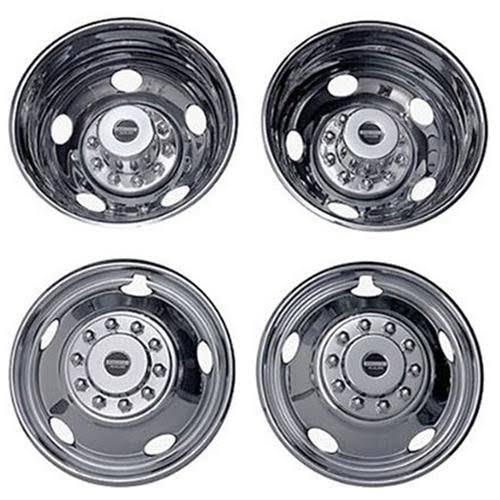 Polished 16 inch 10 Lug Stainless Steel Wheel R415240