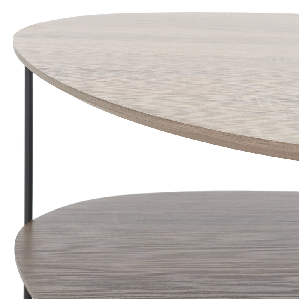 2-Tier Mid-Century Coffee Table W861