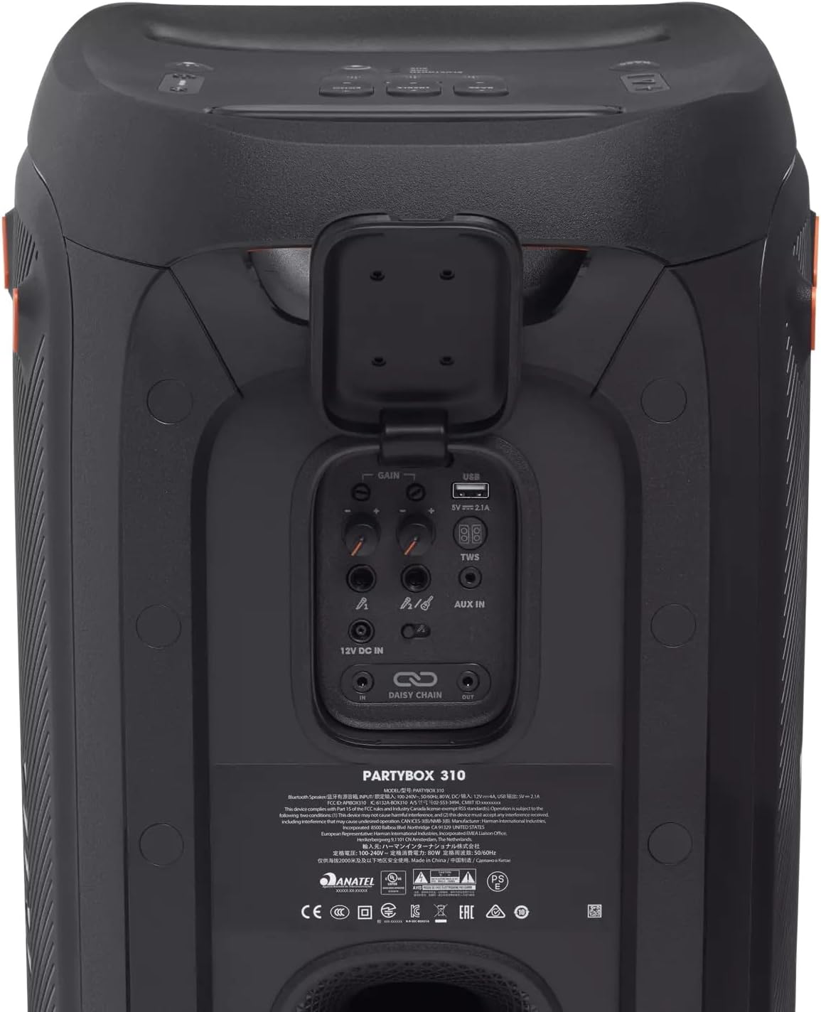 Portable Rechargeable Bluetooth RGB LED Party Box Speaker Q219