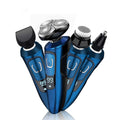 4 in 1 Electric Razor with Nose Hair Trimmer, Beard Trimmer, and Facial Cleaning Brush P525