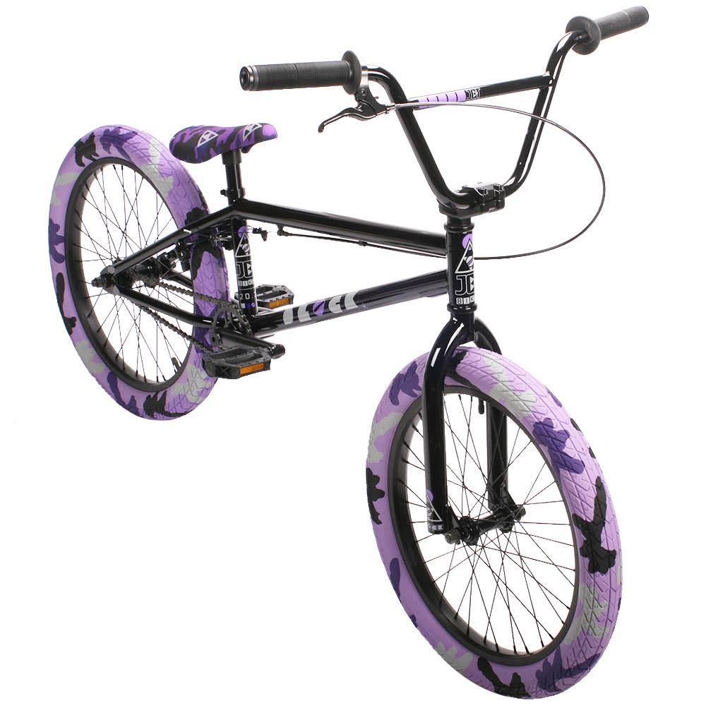 Gloss Black and Camo BMX Bike A9525