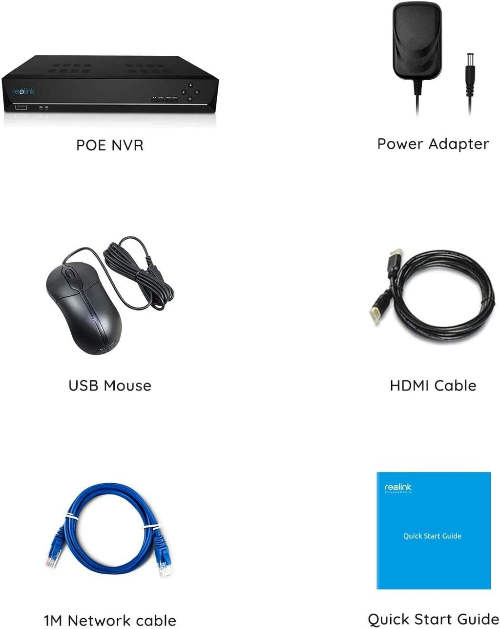 4K PoE 8 Channel NVR with 2TB Hard Drive F166