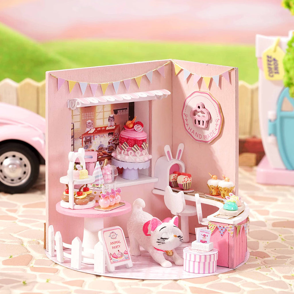 DIY Miniature Dollhouse Kit with LED K1702