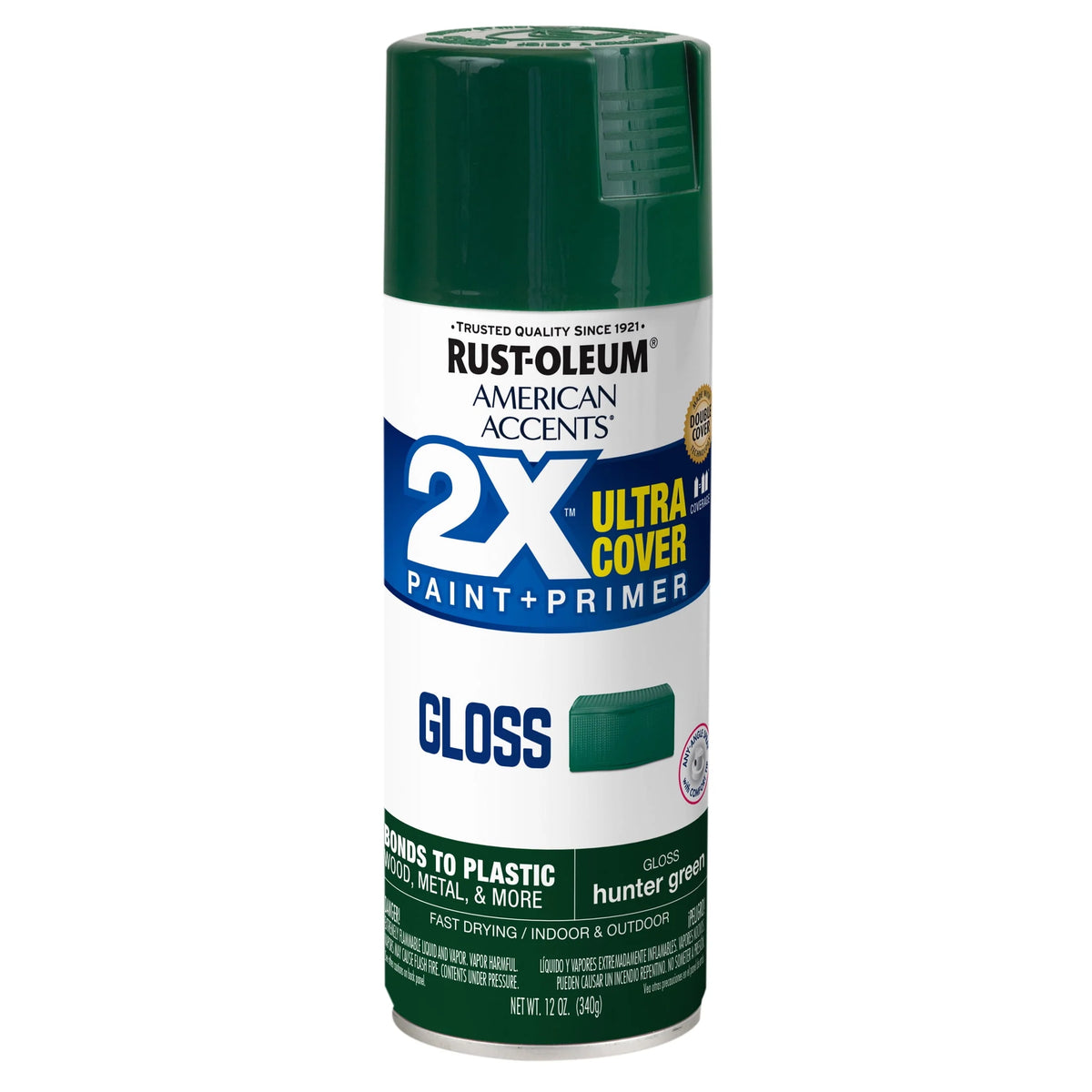White Flat Spray Paint 12 oz H348880