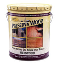 Redwood Oil-Based Stain and Sealer 5 gal. K316
