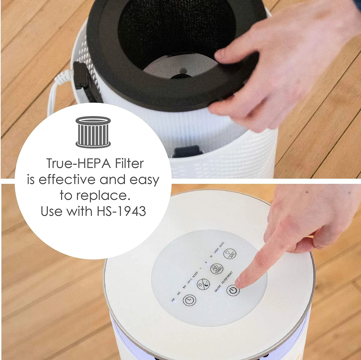 Air Purifier with True HEPA Filter J747