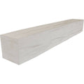 Faux Wood Fireplace Mantel, Ready for Paint I322