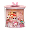 DIY Miniature Dollhouse Kit with LED K1702