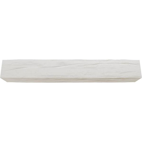 Faux Wood Fireplace Mantel, Ready for Paint I322