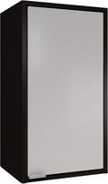 Black and Orange One Door Wall Steel Cabinet Z4854