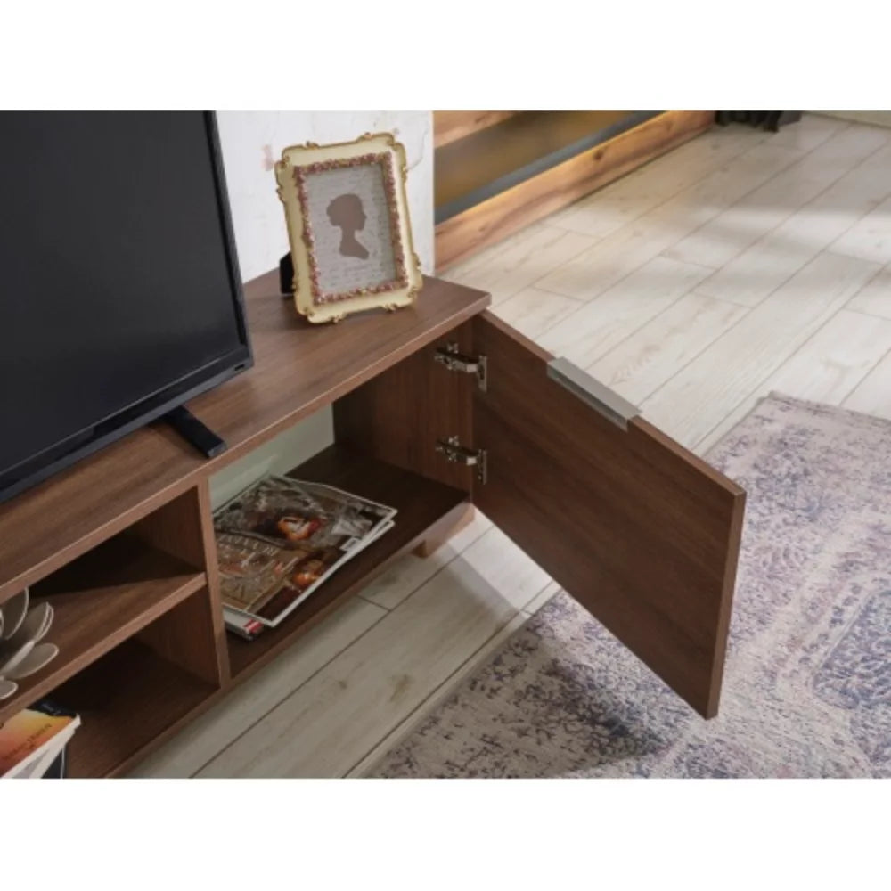 Mid Century Modern White 66 inch Tv Stand I53454