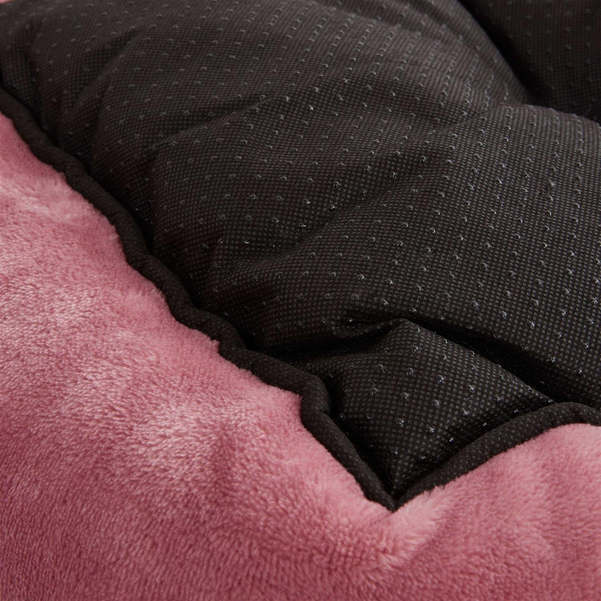 Mauve Rectangle Lounger Cat Bed H2114