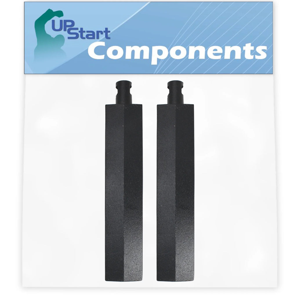 2-Pack BBQ Gas Grill Tube Burner Replacement Parts, Cast Iron Pipe Burners 15 3/4" J959354