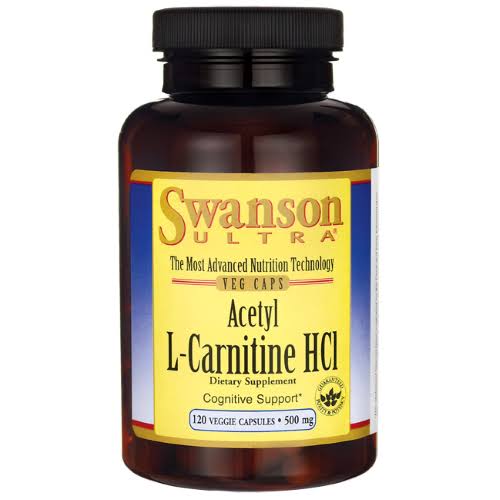 Acetyl L-Carnitine HCL 500 mg 120 Veg Caps H856