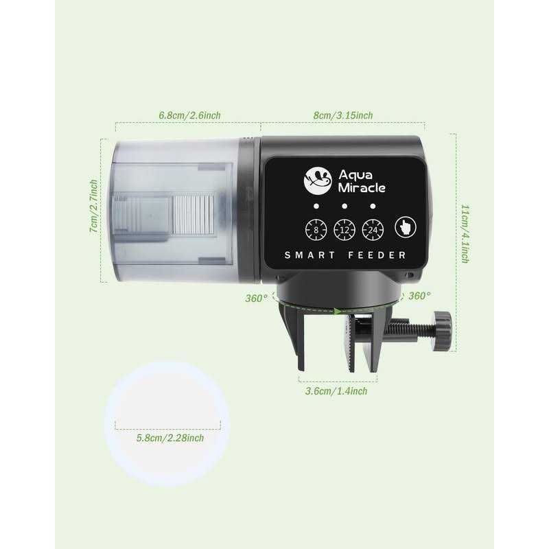 Automatic Fish Feeder with Timer J338