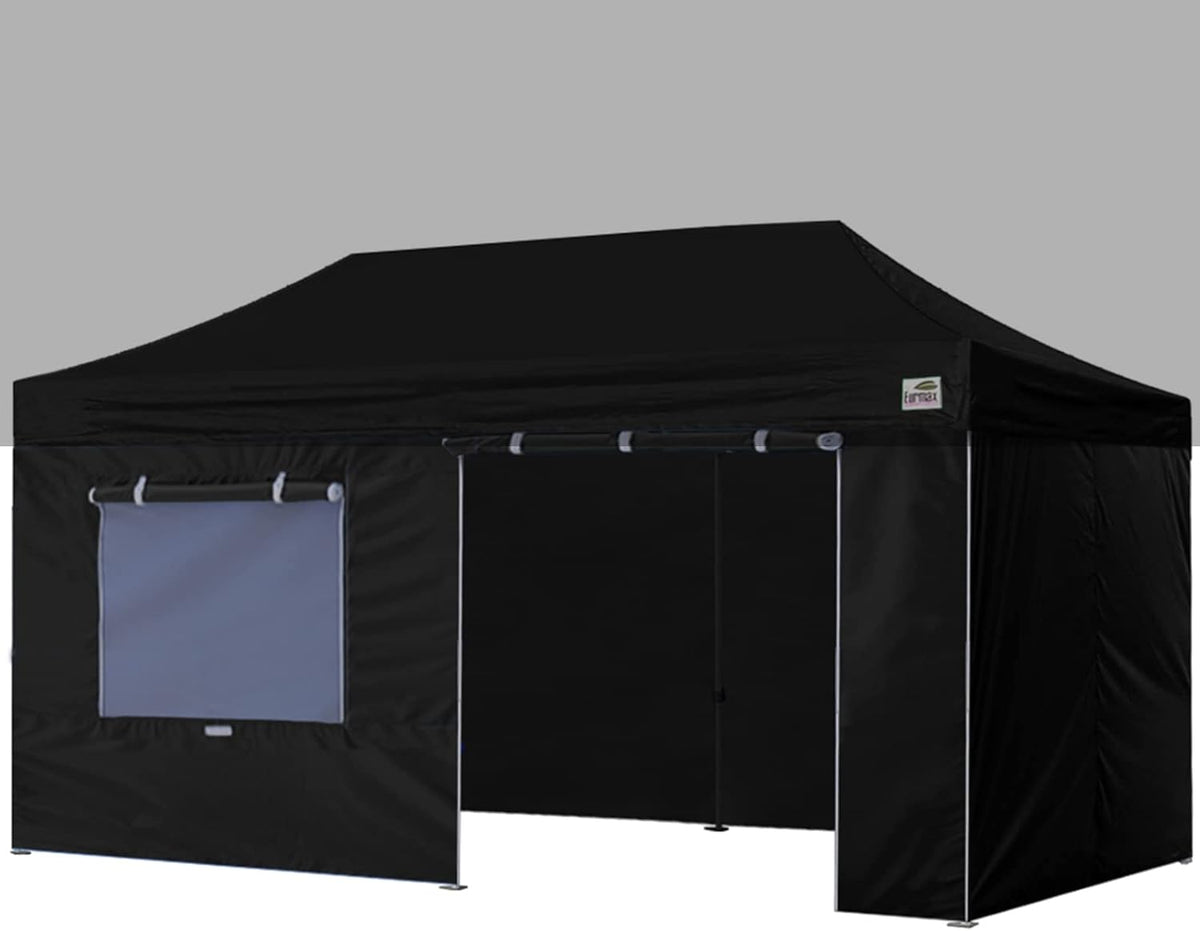 Black Zippered Sidewall Kit for 10 x 15 Canopy Tent N850962