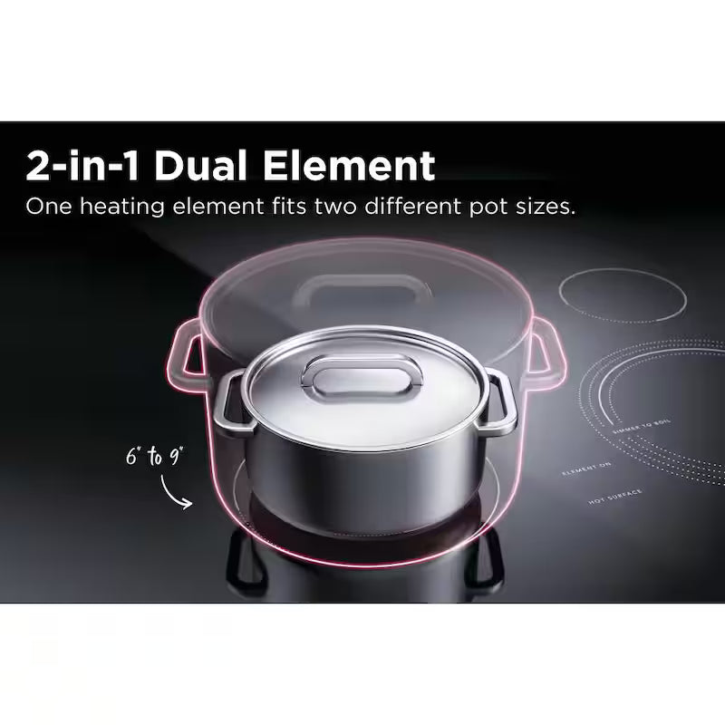 5 Element Freestanding Electric Range in Stainless Steel U25634
