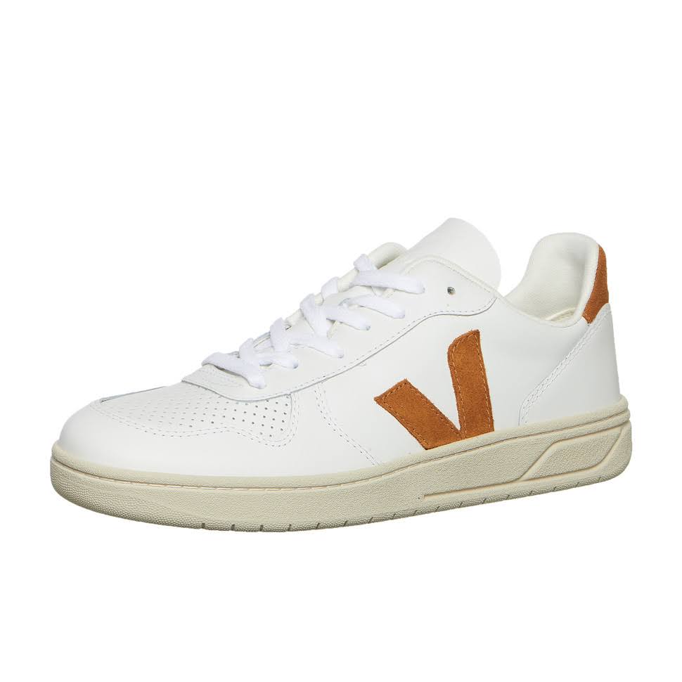 White Camel Leather Trainers G8606