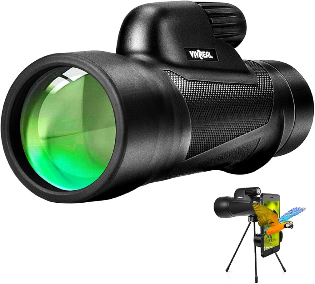 12X55 High Power Monocular Telescope with Smartphone Holder U52750
