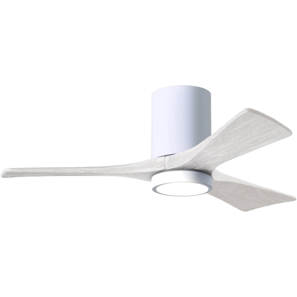 Matte White 52 Inches Ceiling Fan with Light Kit W5283