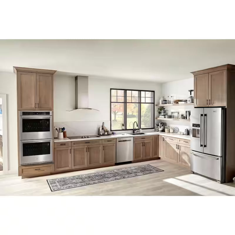 30 in. Double Electric Wall Oven with Convection Self-Cleaning in Stainless Steel M675494