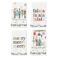 18x26 Inch Set of 4 Christmas Kitchen Towels H3709