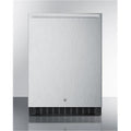 24 in. Outdoor Built-in All Refrigerator with Lock, Stainless Steel H29096