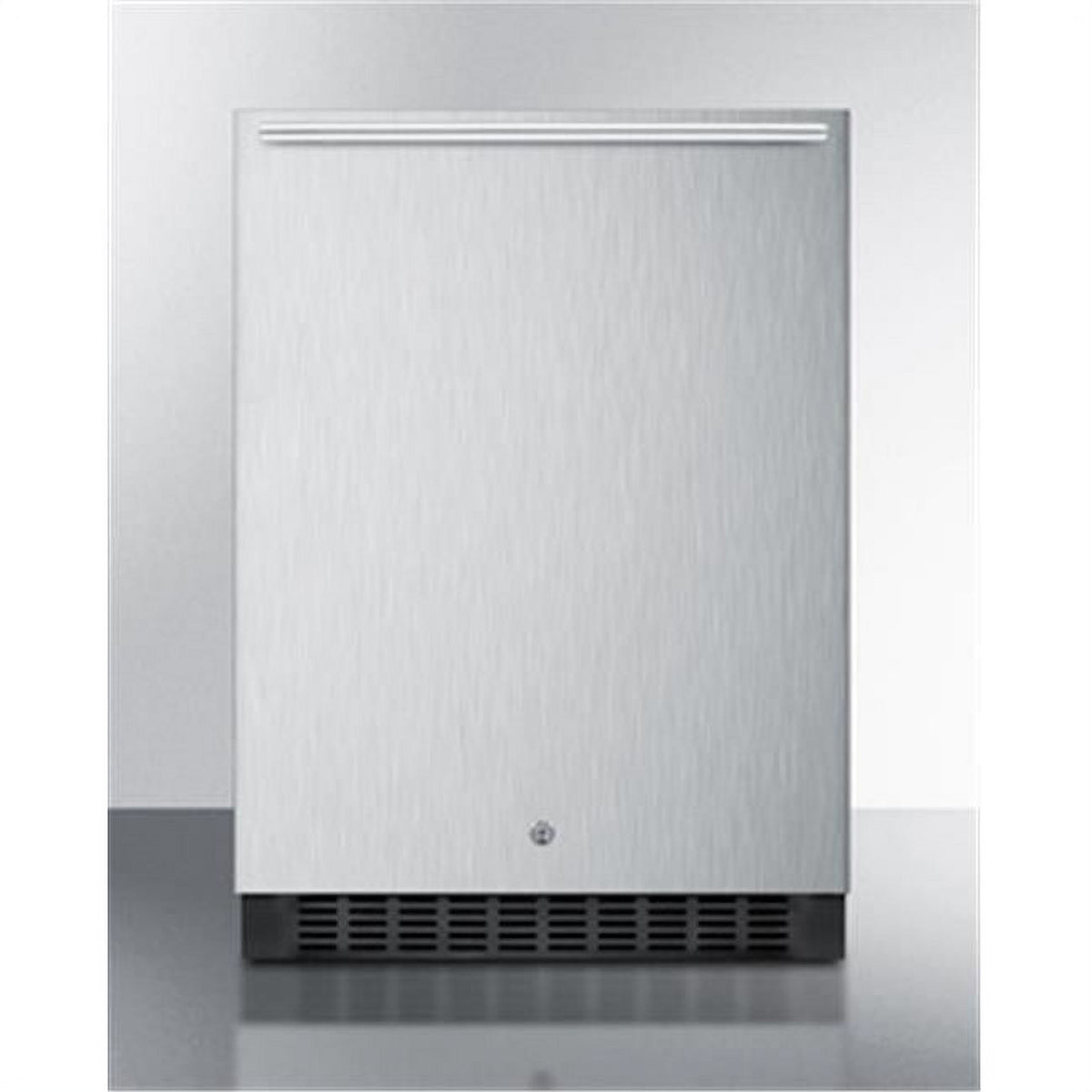 24 in. Outdoor Built-in All Refrigerator with Lock, Stainless Steel H29096