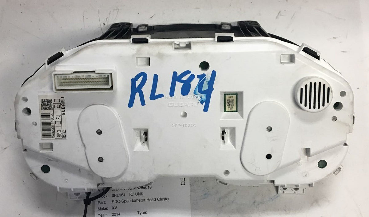 14 Subaru XV Crosstrek Speedometer Cluster 44k Miles OEM Z664966