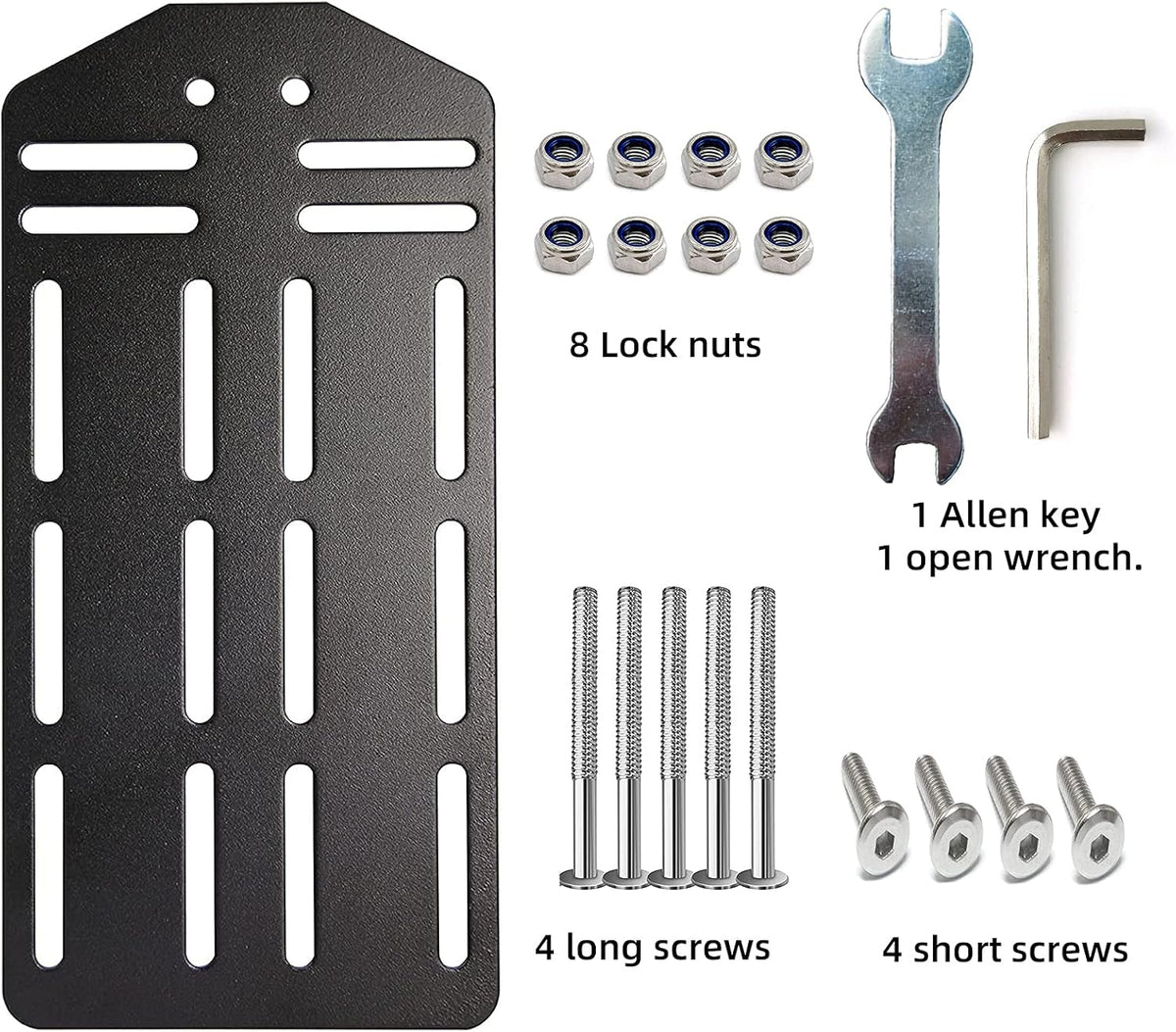 2 Pcs King Bed Headboard Attachment Bracket Modification Plate T9626