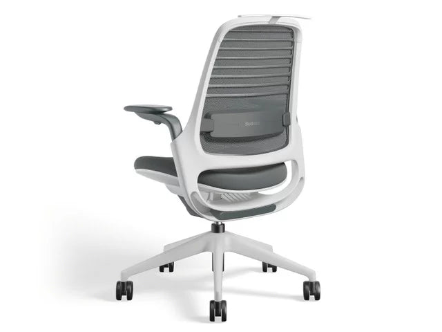 Black Office Chair with Lumbar Support N8137