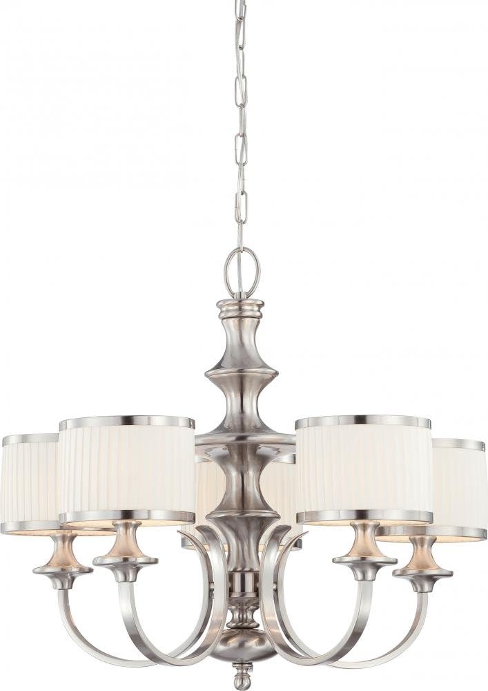 Brushed Nickel Two Light Vanity J57656