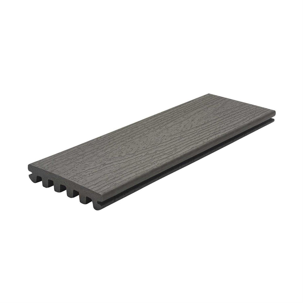 16-ft Clam Shell Grooved Composite Deck Board W214827