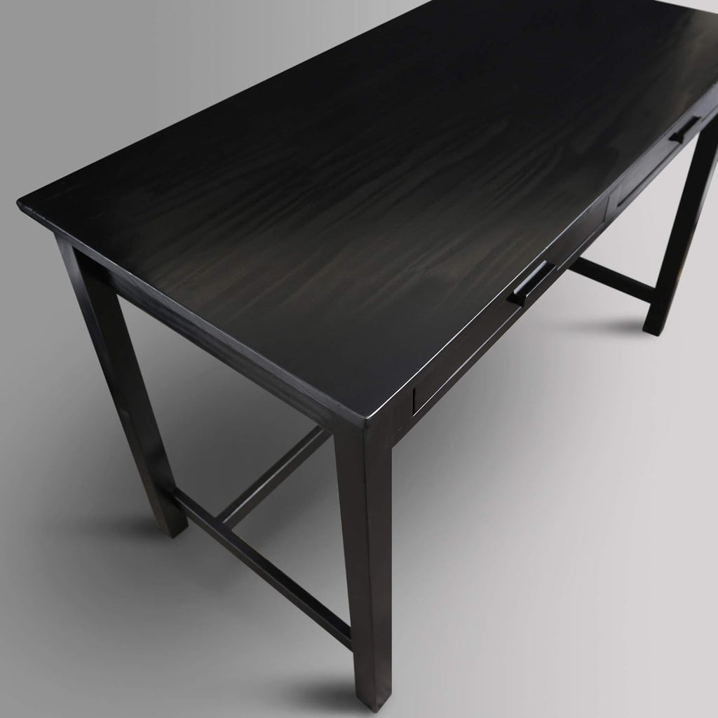 Black Work Desk with Side Drawer P577