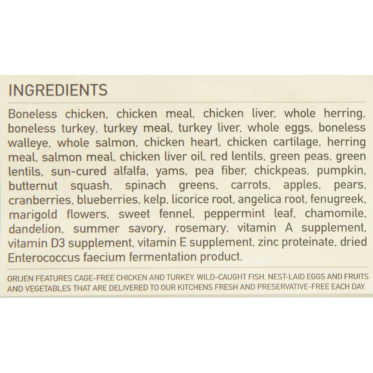 Dry Dog Food L85380