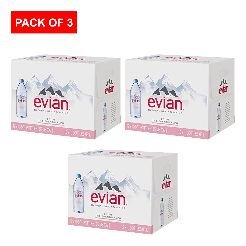 Natural Spring Water 3 Cases (36 Count) F82068