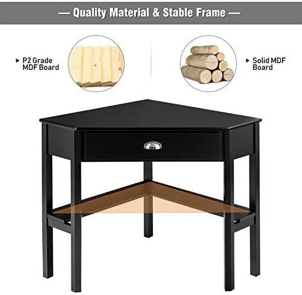 Corner Desk with Drawer N322