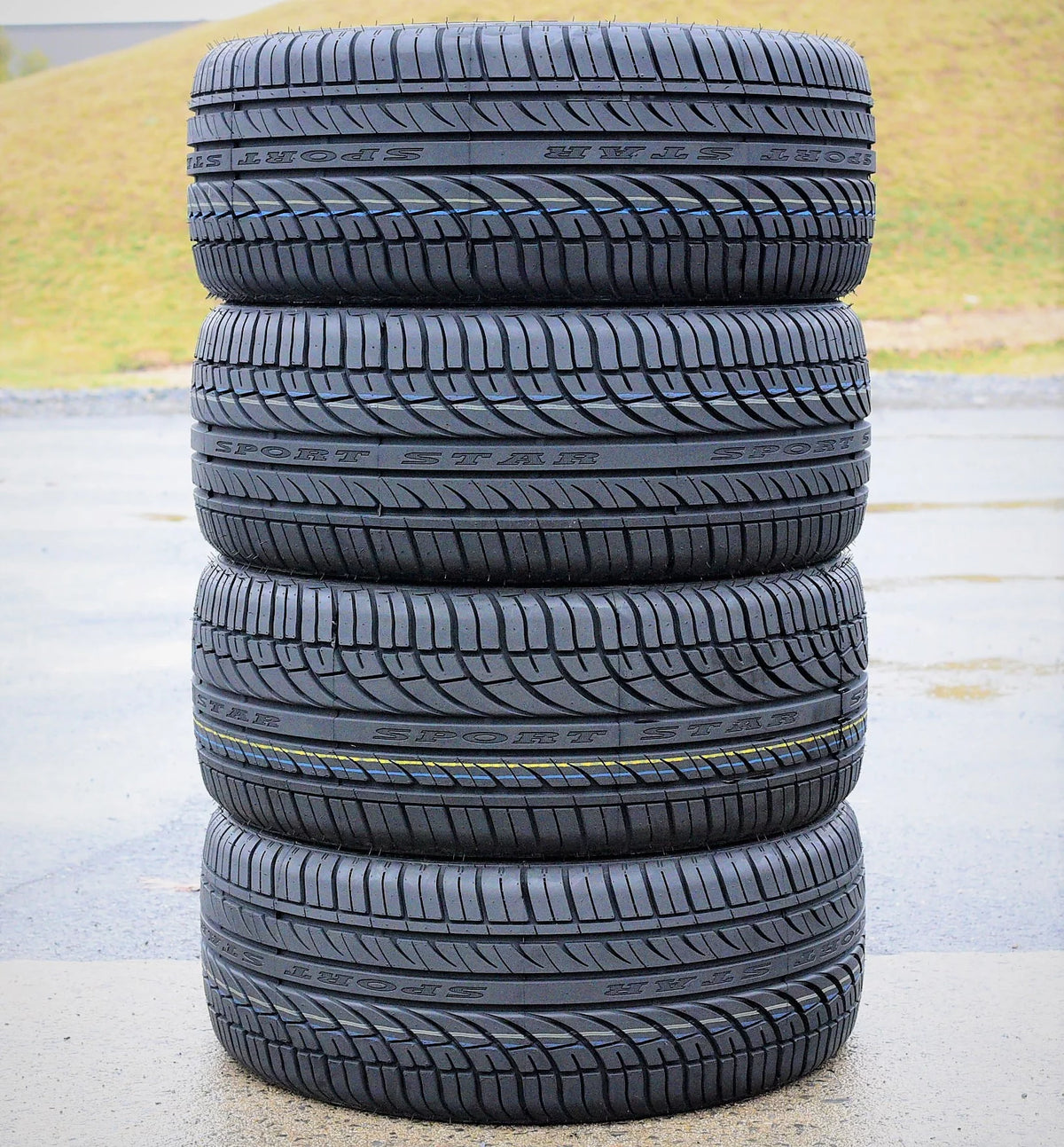 Set of 4 All Season Performance Tires Q171
