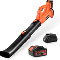 Cordless Leaf Blower 21V Battery Powered Electric Blower with 4.0Ah Battery & Charger Z194