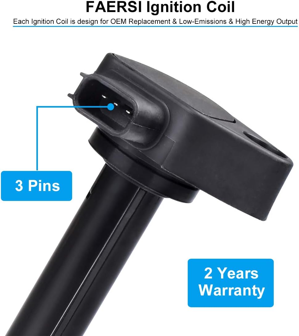 Ignition Coil Pack of 6 Replacement for 3.0L 3.2L 3.5L V6 S8444