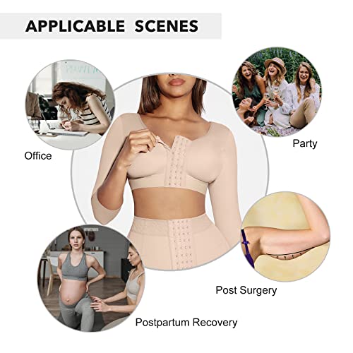 Arm Shaper Compression Sleeves Shapewear Bra R11753