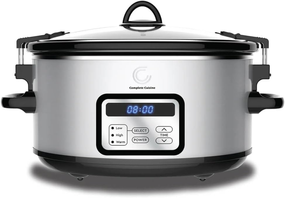6.0 Quart Programmable Stainless Steel Slow Cooker U275