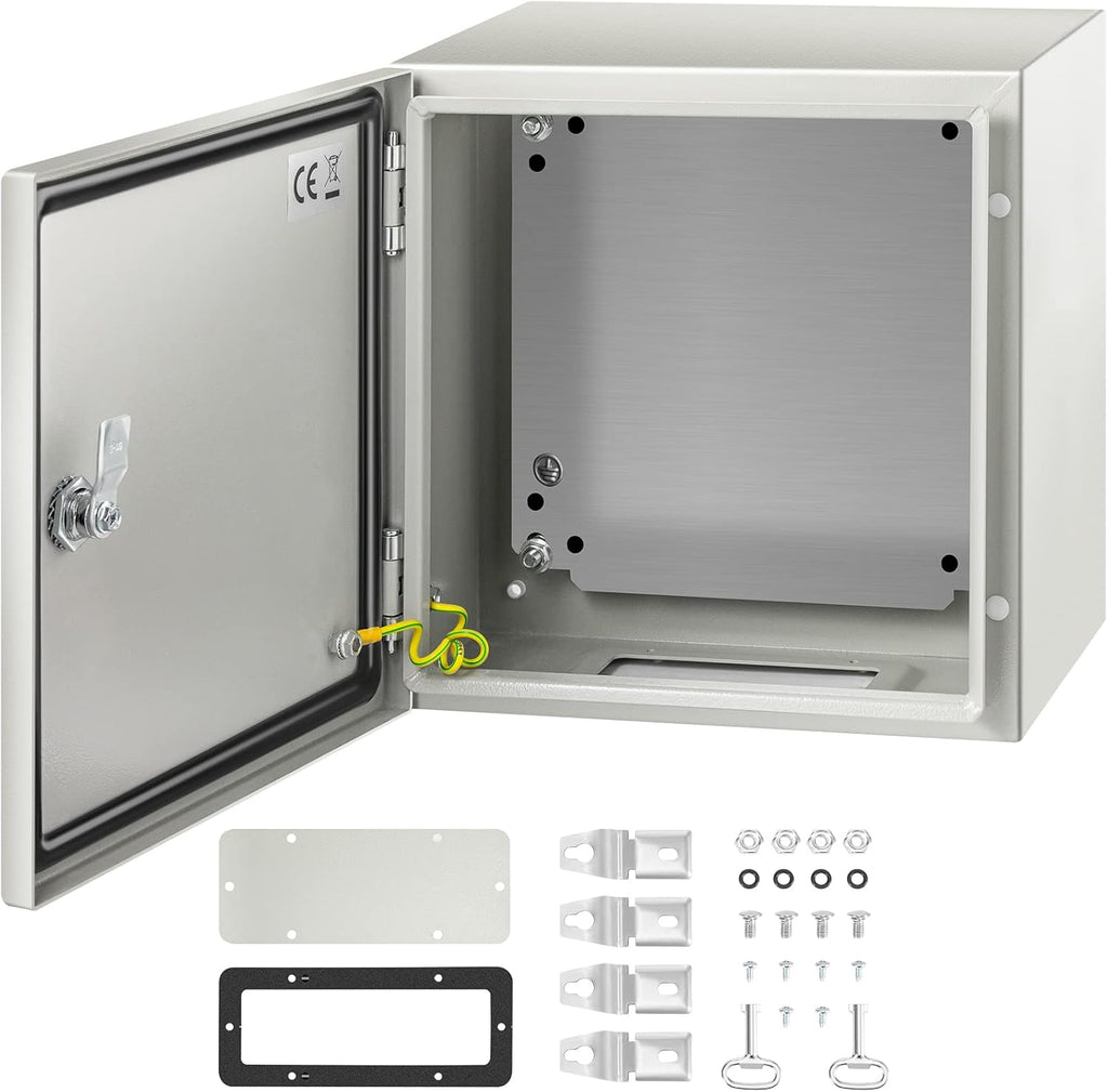 12 x 12 x 8'' NEMA 4X Steel Electrical Enclosure C13926