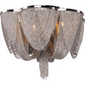 Polished Nickel 6-Light Flush Mount F997334