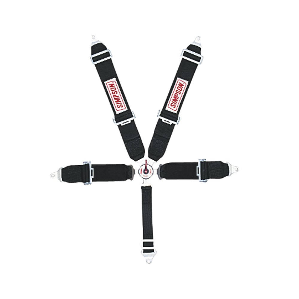 Black Pull-Down 5-Point Harness D6032