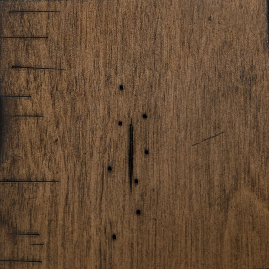 Distressed Two-tone Wood End Table with Drawer D156355