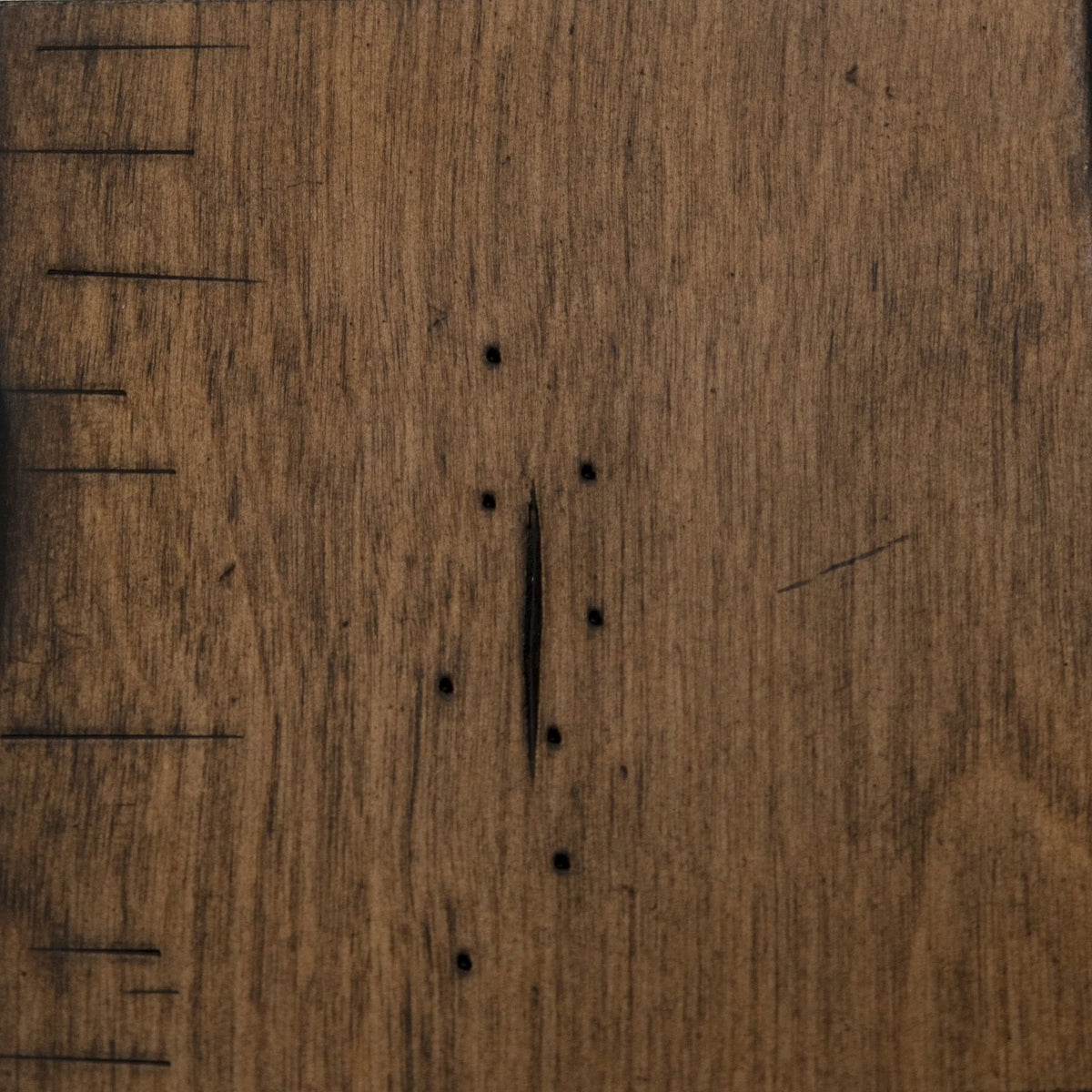 Distressed Two-tone Wood End Table with Drawer D156355