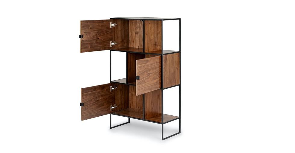 Walnut Bookcase J993